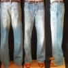 Denim jean, blue, bootleg by 'Divided Denim' for H&M (new)
