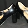 Patent Mary Jayne shoe, synthetic by 'Hot Options', size 8 - Image 2