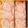 1970's, Tie, polyester, Rust, paisley print, by 'Wash n' Wear'