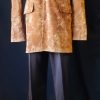Morning Coat, polyester, tan mock suede, size L - Image 2