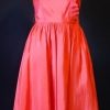 1980's Dress and Jacket, by 'Leon Haskin', taffeta, size 10 - Image 5