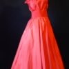1980's Dress and Jacket, by 'Leon Haskin', taffeta, size 10 - Image 9