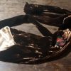 1970's, Wide tie,  Chocolate Brown, velvet, by 'Louis Pierrot' - Image 3
