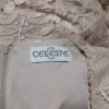 1980's, 'Titanic' inspired gown, Georgette & Lace, polyester, by 'Celeste', USA, size 12 - Image 5