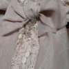 1980's, 'Titanic' inspired gown, Georgette & Lace, polyester, by 'Celeste', USA, size 12 - Image 6