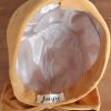 Cloche hat, bow trim,1960's Velvet, Mustard, by 'Janifer' size 55.5cm - Image 5