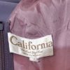 1980's Evening Gown, Grecian neckline, Lavender, polyester, by 'California' Made in England, size 10 - Image 3