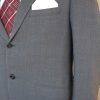 Suit, 1950's, 2 piece, grey, checked, wool, by 'Don Tailors of Adelaide' size S-30" - Image 2