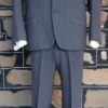 Suit, 1950's, 2 piece, grey, checked, wool, by 'Don Tailors of Adelaide' size S-30" - Image 12