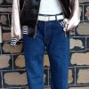 Bomber Jacket, Rock-a-billy, pink/black, satin polyester, reversible, by 'Paper Closet', size 8-10 - Image 3
