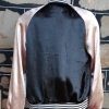 Bomber Jacket, Rock-a-billy, pink/black, satin polyester, reversible, by 'Paper Closet', size 8-10 - Image 4