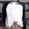 Bomber Jacket, Rock-a-billy, pink/black, satin polyester, reversible, by 'Paper Closet', size 8-10 - Image 9