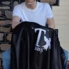 'T-Bird', Bomber Jacket, Black, polyester, by 'Queensland Costume Supplies' - Image 7