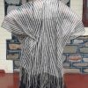 Kimono, Lurex, Black/gold striped, by 'Kendall James', one size. - Image 10