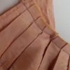 1940's, Halter neck swing dress & Bolero, apricot, rayon, handmade, size 6 - Image 4
