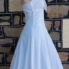 Halter Neck Swing dress, 50's inspired, white, Polyester/cotton, by 'Sunshine' size 10 - Image 6