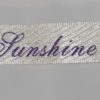 Halter Neck Swing dress, 50's inspired, white, Polyester/cotton, by 'Sunshine' size 10 - Image 7