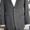 Tailored fit, 2 button Suit, black/brown pinstripe, by 'Melbourne Fashion Venue' size M - Image 3