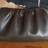 1940's Clutch Bag, Brown, Vinyl, By 'Gold Crest N.S.W.', small - Image 2