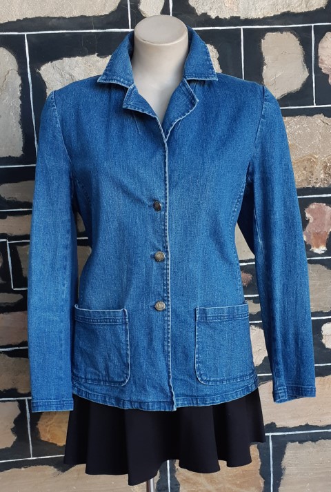 Denim Jacket, cotton, by 'Noni B', size 14