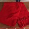Scarf, Polar Fleece, Red. - Image 2