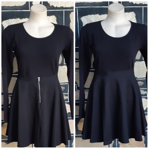 polyester skater skirt