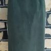 1970's, Suede Skirt Suit, forest green, size 14 - Image 4