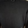1950's, Vintage Cropped Cardigan, black, lambswool/angora, by 'I Did It', size M - Image 7