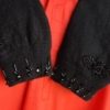 1950's, Vintage Cropped Cardigan, black, lambswool/angora, by 'I Did It', size M - Image 8