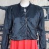 1950's, Vintage Cropped Cardigan, black, lambswool/angora, by 'I Did It', size M - Image 11