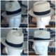 'Akubra', Straw, Panama Inspired Hat, Cream, Made in Australia, size 54cm, XS