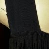 Flapper Dress & Feather Headband, Black, by 'Cue', acetate, size 10-12 - Image 7