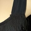 Flapper Dress & Feather Headband, Black, by 'Cue', acetate, size 10-12 - Image 9