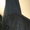 Flapper Dress & Feather Headband, Black, by 'Cue', acetate, size 10-12 - Image 10
