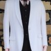 1960's, White Dinner Jacket, Polyester, by 'Raffinati, for the Robert Wagner Collection', USA, size L-XL - Image 2