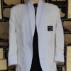 1960's, White Dinner Jacket, Polyester, by 'Raffinati, for the Robert Wagner Collection', USA, size L-XL - Image 9