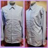 Vintage Dinner Shirt, Pale Lavender, poly/cotton, by 'Arrow', size 2XL
