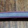 Belt, Canvas/ leather, maroon/ grey, size 32"-36", by 'Farah' - Image 5