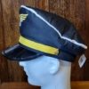 Air Force Hat, Black, Nylon/plastic, by 'Carnival Products', one size. - Image 3