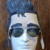 Elvis Mask with 70's Aviator Sunglasses, Rubber mask by 'Carnival Products' one size - Image 2