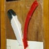 Indigenous American Headpiece, elastic and feathers, by 'Carnival Products' - Image 2
