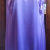 Flapper Dress, Satin Polyester, Lavender, Handmade, size M - Image 3