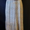 BoHo Maxi Dress, White Floral Daisy Print, Rayon, by 'Ivory', size 12 - Image 2