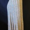 BoHo Maxi Dress, White Floral Daisy Print, Rayon, by 'Ivory', size 12 - Image 4