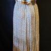BoHo Maxi Dress, White Floral Daisy Print, Rayon, by 'Ivory', size 12 - Image 6