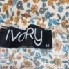 BoHo Maxi Dress, White Floral Daisy Print, Rayon, by 'Ivory', size 12 - Image 7
