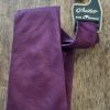 1970's Tie, Maroon, Damask paisley, Polyester, by 'Austico', new with tag. - Image 3