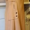 1960's Shift Dress, Mustard, wool, by 'Jane Alain of France', 'new', size M-L - Image 7