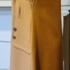 1960's Shift Dress, Mustard, wool, by 'Jane Alain of France', 'new', size M-L - Image 9