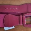 Belt, By 'Hell Bunny', Maroon Stretchy elastic/vinal, size S, 'New' - Image 5